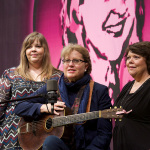 The Dixie Trio sharing stories at the Remembering Miss Dixie taping at Song of the Mountains (May 7, 2016) - photo by David Johnson