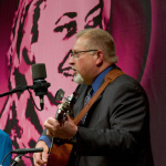 Billy Robertson with The Ridge Runners at the Remembering Miss Dixie taping at Song of the Mountains (May 7, 2016) - photo by David Johnson