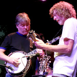 Béla Fleck and Sam Bush at RockyGrass 2016 - photo by Daniel Mullins