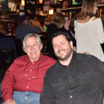John Conlee and Aaron McDaris at Aaron's surprise 40th birthday party in Nashville (12/5/15)