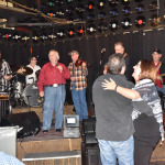 Aaron and Amy McDaris dance to John Conlee at Aaron's surprise 40th birthday party in Nashville (12/5/15)