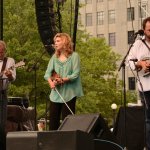 Jeff White, Alison Krauss, and Dan Tyminski in Boston (7/28) - photo by David Moultrup