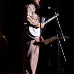 Dom Flemons performs at American Originals in Cincinnati (January 2015) - photo by Scott Preston