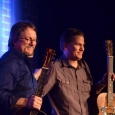 Jerry Douglas and Rob Ickes at the Mike Auldridge tribute show (Birchmere 2/12/13) - photo © G. Milo Farineau