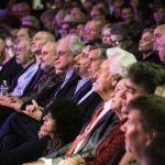 Audience at the 2016 International Bluegrass Music Awards - photo by Frank Baker