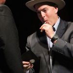 Gibson Brothers presenting at the 2016 International Bluegrass Music Awards - photo by Frank Baker