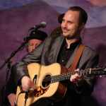 Josh Williams at the Bluegrass Album Band reunion show at Bluegrass First Class (2/16/13) - photo by John Goad