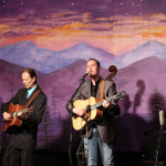 Doyle Lawson, Tony Rice, Josh Williams and J.D. Crowe at the Bluegrass Album Band reunion show at Bluegrass First Class (2/16/13) - photo by John Goad