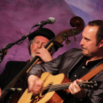 Todd Phillips and Josh Williams at the Bluegrass Album Band reunion show at Bluegrass First Class (2/16/13) - photo by John Goad
