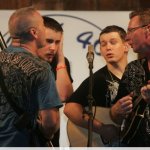 Darrell Webb Band at Back 40 Bluegrass (9/12) - photo by Brian Dietz