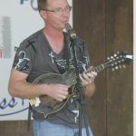 Darrell Webb at Back 40 Bluegrass (9/12) - photo by Brian Dietz