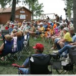 Audience at Back 40 Bluegrass (9/12) - photo by Brian Dietz