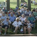 Audience at Back 40 Bluegrass (9/12) - photo by Bryan Dietz