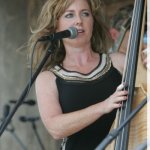 Cheri Bruner of Hwy 64 Bluegrass at Back 40 Bluegrass (9/12) - photo by Bryan Dietz