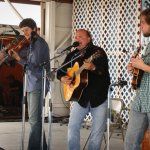 Audie Blaylock and Redline at the 2013 Delaware Valley Bluegrass Festival - photo by Frank Baker