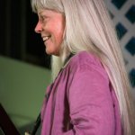 Janet Beasley at the 2013 Delaware Valley Bluegrass Festival - photo by Frank Baker