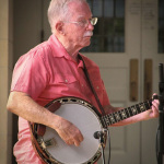 Doc Cullis with Dismembered Tennesseans at the 2016 Bluegrass Bluegrass on the Grass festival on the campus of Dickinson College - photo by Frank Baker