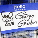 George Gruhn, first time attendee at Banjothon 2013 - photo © Dean Hoffmeyer