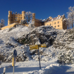 Hohenschwangau castle in Bavaria