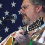Tony Wray with Blue Mafia at Bean Blossom 2015 - photo by Daniel Mullins