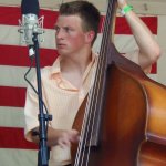Wyatt Harman with Bull Harman & Bulls Eye at Bean Blossom 2015 - photo by Daniel Mullins