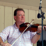 With Ronnie Reno at Bean Blossom 2015 - photo by Daniel Mullins