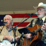 J.D. Crowe and Doyle Lawson with Old Friends at Bean Blossom 2015 - photo by Daniel Mullins