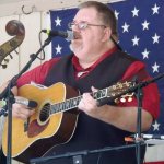 Eddie Gill with Big Country Bluegrass at Bean Blossom 2015 - photo by Daniel Mullins