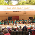 Kids performance at Bean Blossom 2012 - photo © MaryE Yeomans