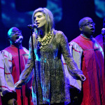 Alison Krauss performs Down In The River To Pray with the Berklee Gospel choir - Photo by Phil Farnsworth