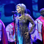 Alison Krauss performs Down In The River To Pray with the Berklee Gospel choir - Photo by Phil Farnsworth