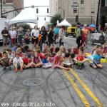 School kids enjoying Wide Open Bluegrass 2016 - photo © Bill Warren
