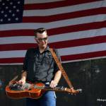 Chad Graves with The Hillbenders at the 2015 Bloomin' Bluegrass Festival & Chili Cookoff - photo © Bob Compere
