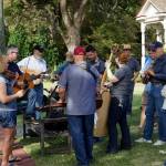 Jamming at the 2015 Bloomin' Bluegrass Festival & Chili Cookoff - photo © Bob Compere