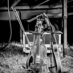 Sam Bush's instruments ready for the stage at the Blue Ox Music Festival (6/15) - photo © Shelly Swanger Photography