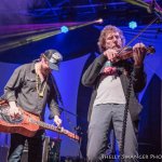 Sam Bush jamming with Greensky Bluegrass at the Blue Ox Music Festival (6/15) - photo © Shelly Swanger Photography
