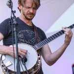 Daniel Rodriguez with Elephant Revival at the Blue Ox Music Festival (6/15) - photo © Shelly Swanger Photography
