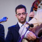 Alan Bartram with The Del McCoury Band at the Blue Ox Music Festival (6/15) - photo © Shelly Swanger Photography