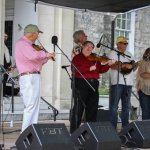 Michael Cleveland sitting in with The Dismembered Tennesseans at Bluegrass On The Grass (July 13, 2013) - photo by Frank Baker