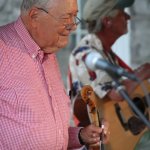 Fletcher Bright with Dismembered Tennesseans at Bluegrass On The Grass (July 13, 2013) - photo by Frank Baker