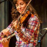 Katie Glassman at the Bob Wills Fiddle Festival - photo © 2014 Tom Dunning