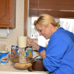 Step 4: add flour