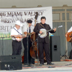 Evan Lanier & the Bluegrass Express at the 2016 Miami Valley Brewfest - photo by Stacey Wright