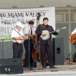 Evan Lanier & the Bluegrass Express at the 2016 Miami Valley Brewfest - photo by Stacey Wright