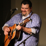 Dave Adkins bears down at Bristol Bluegrass Spring Fest 2015 - photo by Jessica Boggs