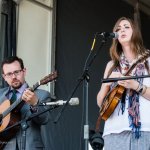 Paul and Kelsi Harrigill with Flatt Lonesome at the 2014 Bristol Rhythm & Roots Reunion (9/20/14) - photo © Alane Anno