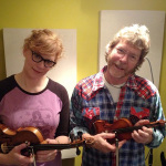 Becky Buller and Sam Bush at Dark Shadow Recording - February 4, 2014