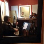 Scott Vestal and Sam Bush at Dark Shadow Recording - February 4, 2014