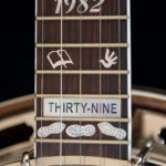 The Carter Center banjo, built by Wayne Blythe