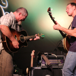 Acoustic Syndicate at Catawba Farm Fest (August 2012) - photo by Teresa Gereaux